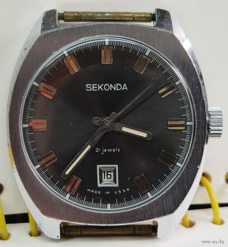Редкие часы "Sekonda" by Slava,с нижним календарем