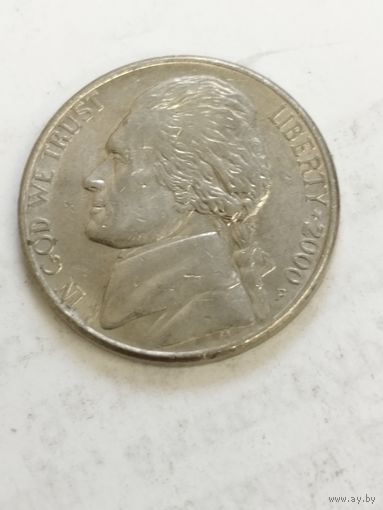 США 5 центов 2000 Р