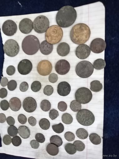 Лот монет на опыты