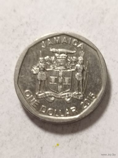 Ямайка 1 доллар 2015
