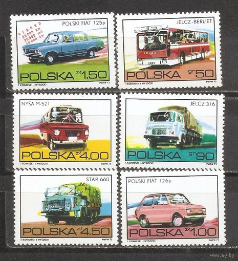ФФ2 Польша 1973 Автоиобили