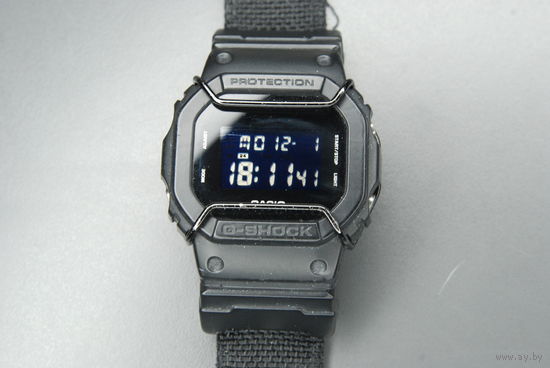 Часы Casio g-shock DW-5600BBN ОБМЕН!