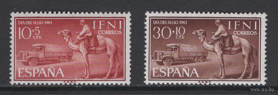 Испанская Ифни /IFNI 1961** Грузовик Всадник на верблюде