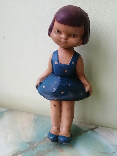 Куколка резиновая старая. См описание