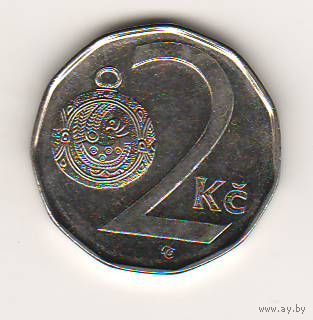 Чехия, 2 koruna, 2010