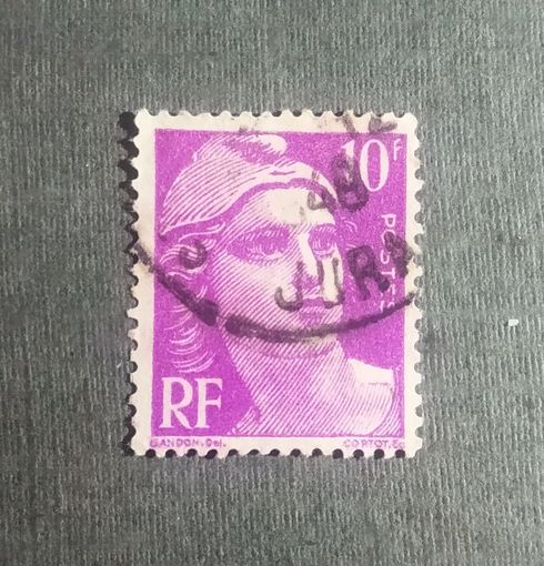 Марка Франция 1947 - 1949 Стандарт