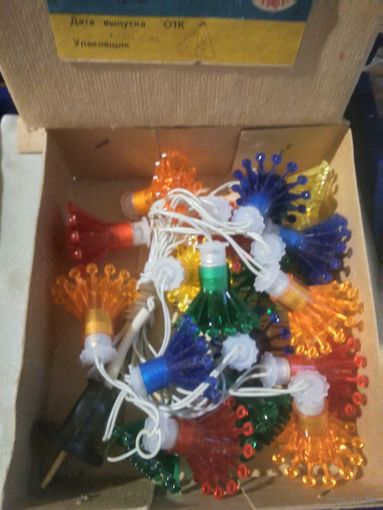 Электрогирлянда Снежинка.Как новая.Рабочая.