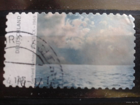 Германия 2013 Живопись, морской пейзаж Михель-2,9 евро гаш
