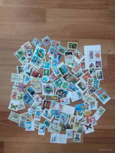 100 чистых марок СССР