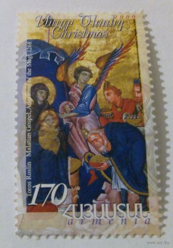 Армения. Хронология 85. 2000 г. Рождество. (1 марка чистая **) MNH