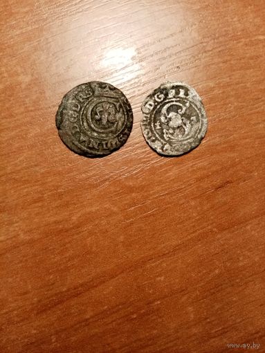 Монеты солид Кристины и Сигизмунда