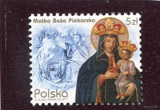 Польша 2017. Религия. Мадонна. Живопись. MNH.