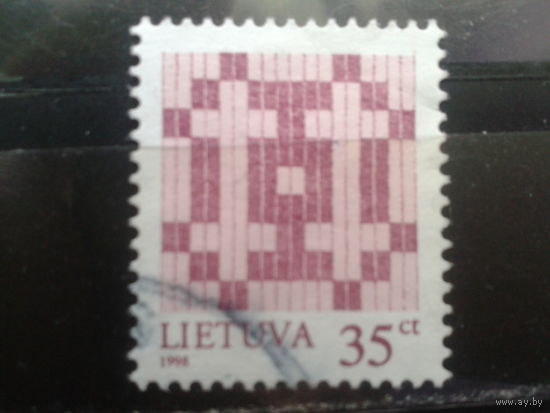 Литва, 1998, Стандарт, орнамент, 35 ct