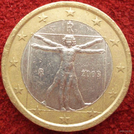 1:  1 евро 2003 Италия
