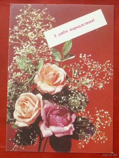 З днём нарадження! Чистая. Дергилёв. 1992 года. *377.