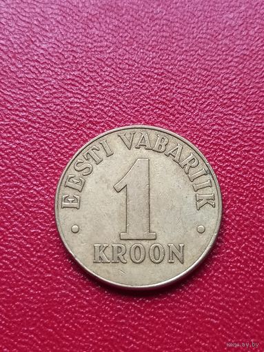 Эстония, 1 крона 2000..