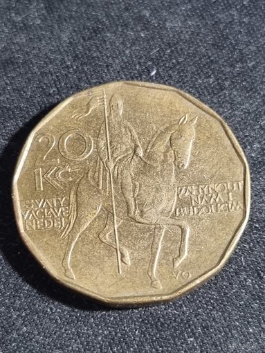 Чехия 20 крон 1993