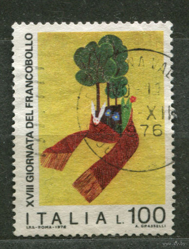Искусство. Детские рисунки. Италия. 1976