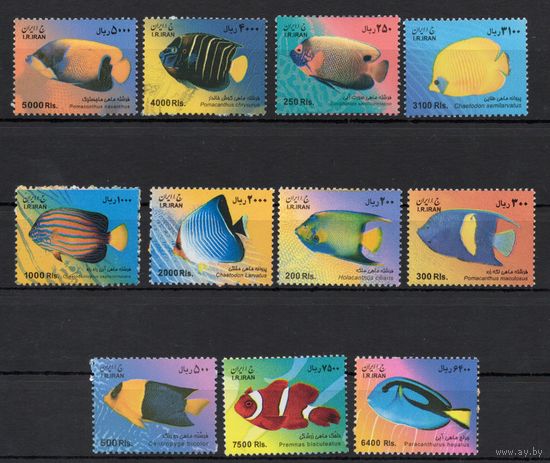 Иран 2009. Стандарт Рыбы 11 марок (3129-39)