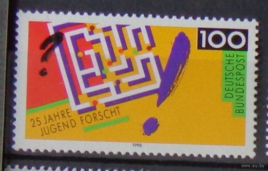 Германия, ФРГ 1990г. Mi.1453 MNH** полная серия