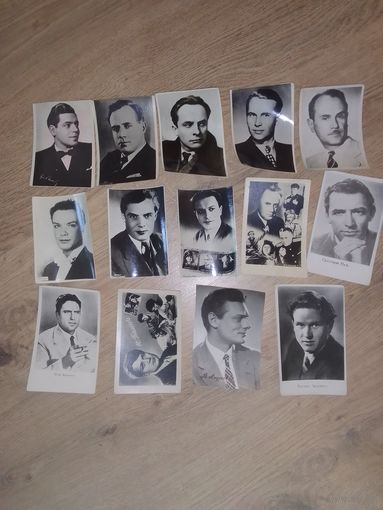 Почтовые карточки советских актеров