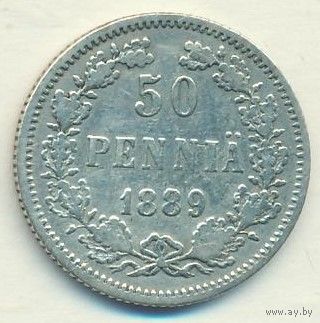 50 пенни 1889 год _состояние VF