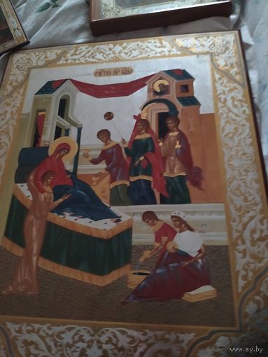 Икона Рождество Пресвятой Богородицы аргалет 45/32