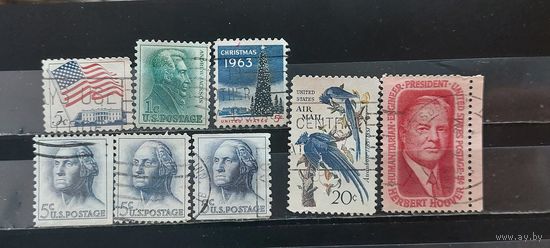 РАСПРОДАЖА. США 1963г. Полные серии. Гаш.