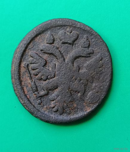 Деньга 1737 года.