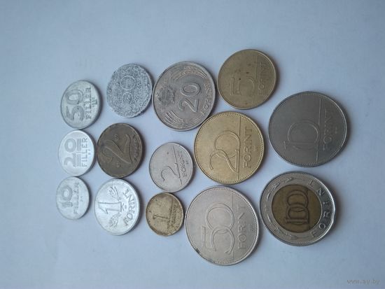Монеты Венгрии.