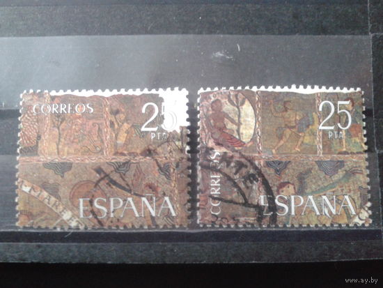 Испания 1980 Гобелен 11-12 вв. марки из блока