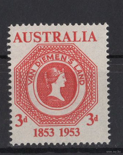 Австралия /Australia 1953** 100 лет маркам Тасмании Королева Виктория Mi#241