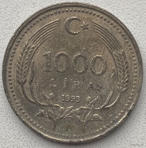 Турция 1000 лир 1993 г.