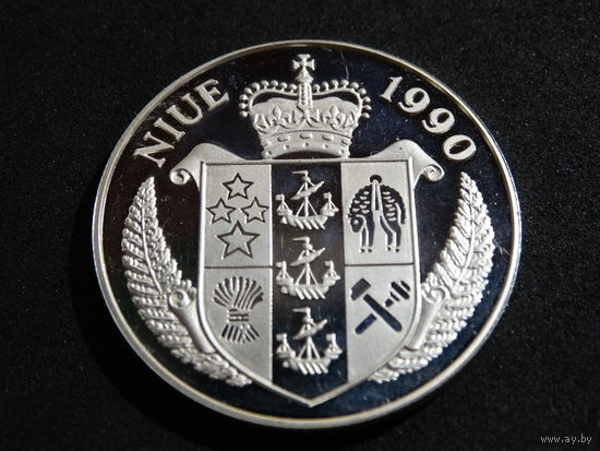 Ниуэ 50 долларов, 1990 KM#47 (в капсуле)