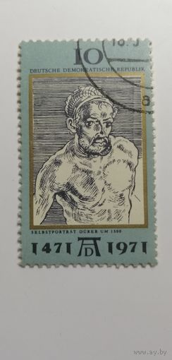 ГДР 1971.  500-летие со дня рождения Альбрехта Дюрера