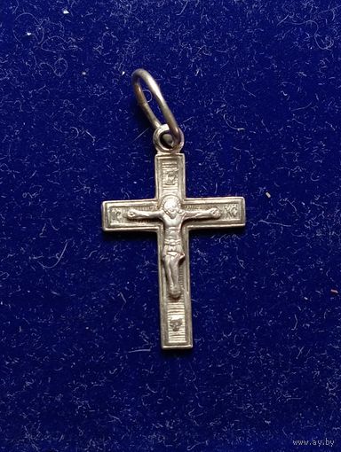 Серебряный крестик , 925 проба .