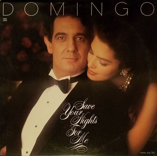 Placido Domingo – Save Your Nights For Me, LP 1985