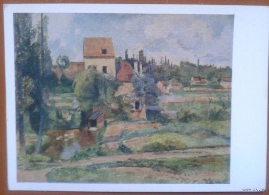 Сезанн Поль  Мельница в Понтуазе.  1959 г.