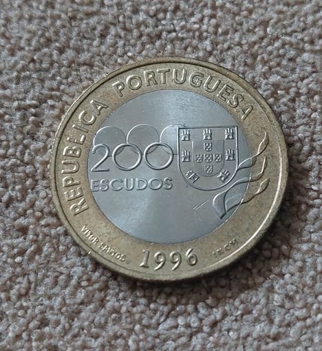 Португалия 200 эскудо 1996 XXVI летняя Олимпиада Атланта
