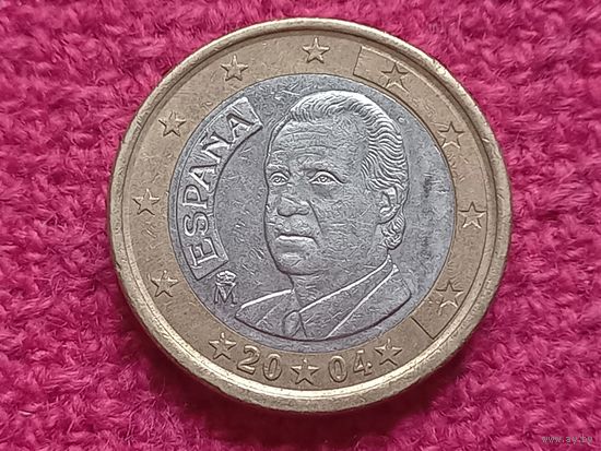 Испания 1 евро 2004 г.