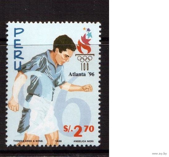 Перу-1997 (Мих.1594) , ** , Спорт, Футбол,