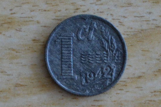 Нидерланды 1 цент 1942 с 1 руб