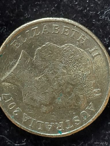 1 доллар австралия 2017