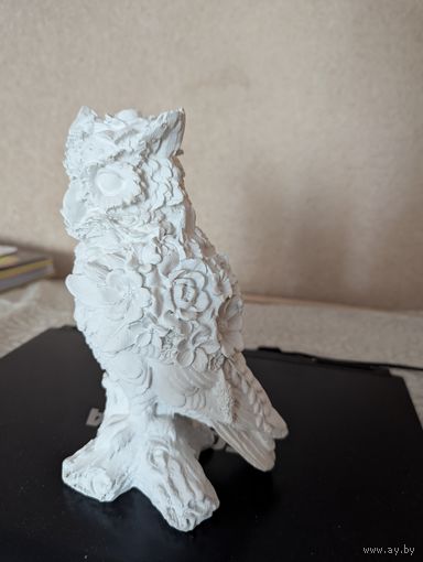 Филин сова гипс