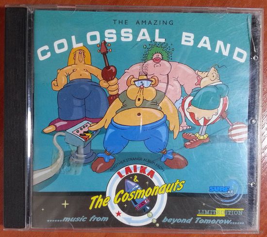 CD-r Laika & The Cosmonauts – The Amazing Colossal Band (1995) Surf