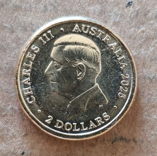 Австралия 2 доллара, 2025 г., 30-я годовщина - Флаг жителей островов Торресова пролива, UC# 2601