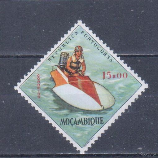 [2237] Португальский Мозамбик 1962. Водномоторный спорт. КОНЦОВКА СЕРИИ. MNH