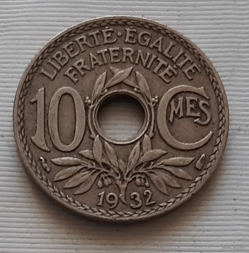 10 сантимов 1932 г. Франция