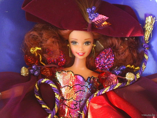 Кукла Барби_Barbie:_"Barbie Autumn Glory от Mattel"_1996_год_Коллекционный выпуск_Серия_The Enchanted Seasons_Новая_в упаковке!