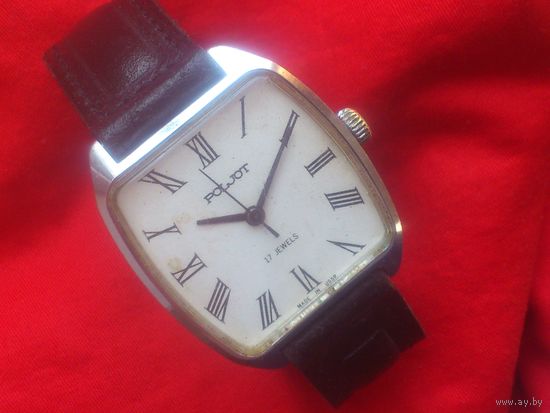 Часы ПОЛЕТ 2609 БОЧКА из СССР 1980-х в ДОСТОЙНОМ СОСТОЯНИИ